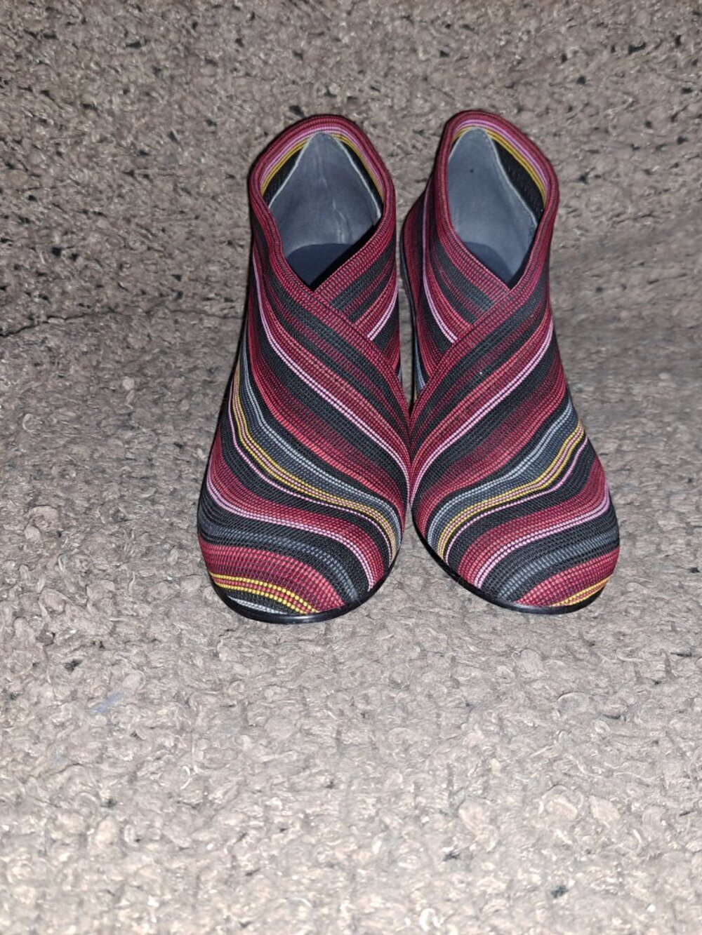 UNITED NUDE-Mid Fold-Colorful Ankle Boots-Textile-Size 36-Near Mint - Picture 3 of 8